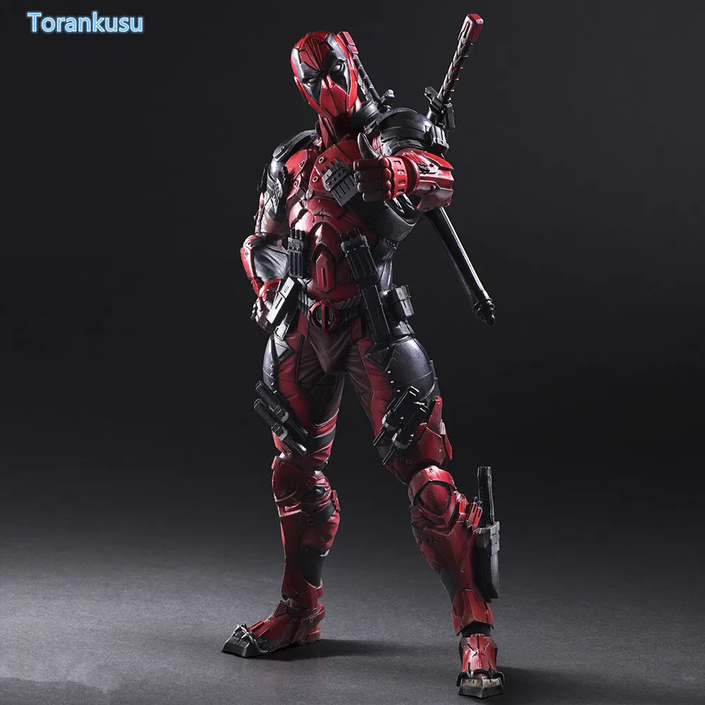 Боевик Дэдпул FigureX Мужской X-men Wade Winston Wilson Кай-плей арт ПВХ фигурка игрушка 260 мм