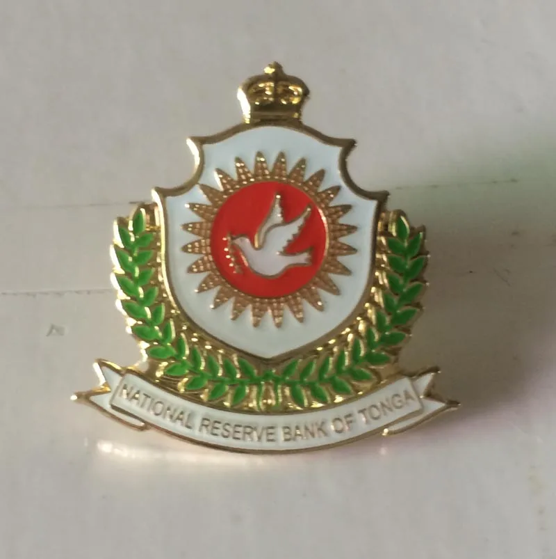 Национальный Резервный банк Тонги булавка безопасности персонализированные