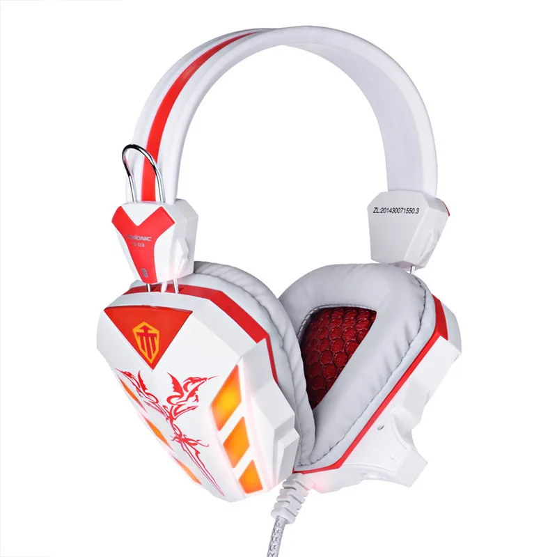 Hot Sale Cosonic CD-618 LED Light Gaming Headphone Hifi Stereo Game Headset Bass Earphone with Microphone for PC Gamer | Электроника