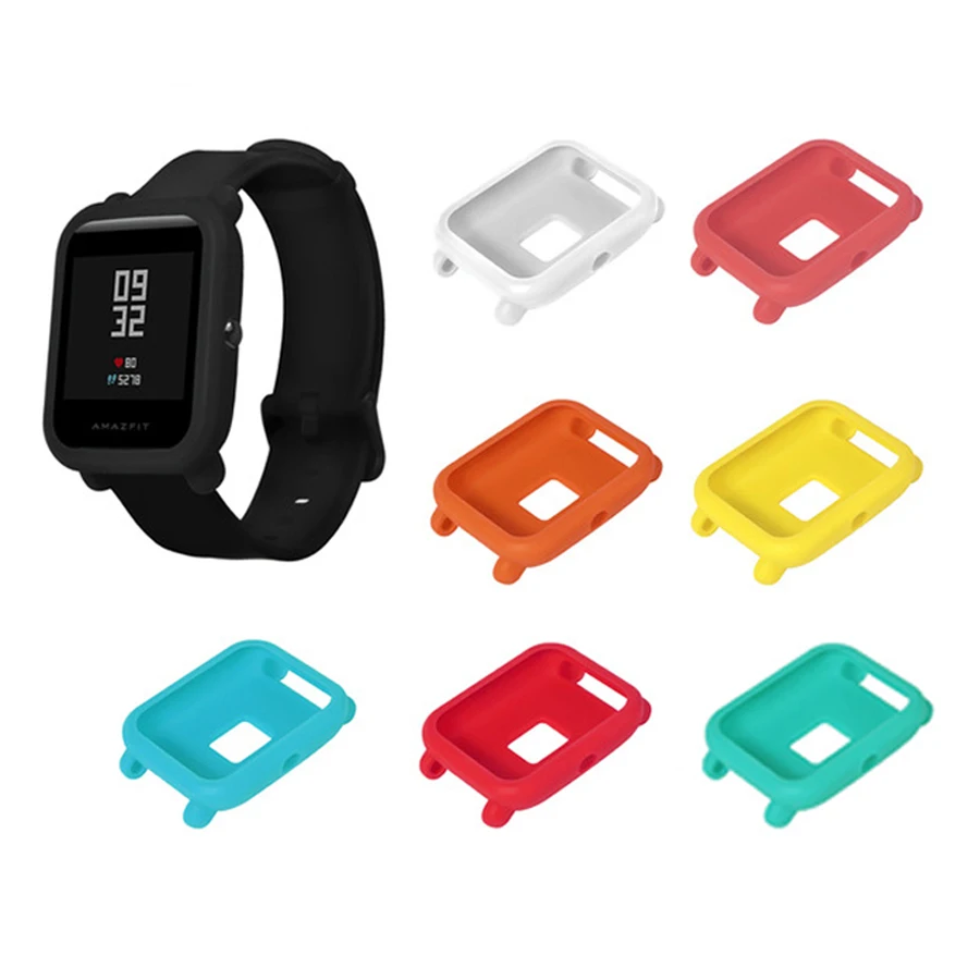 

Мягкий силиконовый защитный чехол для HUami Amazfit Bip Youth Watch Smart Watch Accessoeies