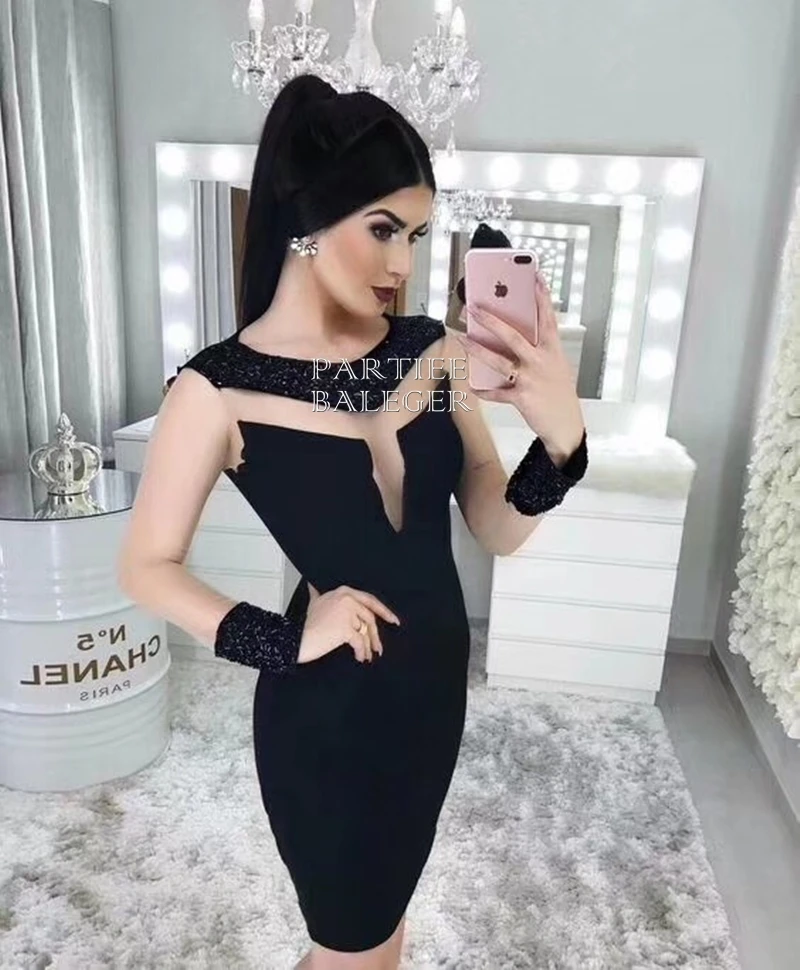 2019 Новое поступление Chic Бисер сексуальный сетки Лоскутная одежда с длинным