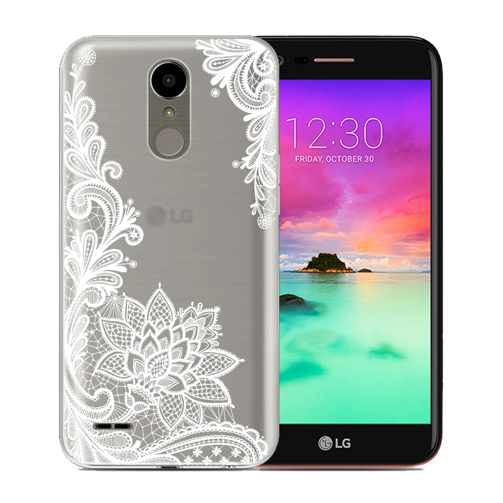 Красивые Окрашенные Кружева для LG G4 G5 G6 X Power 2 Screen Q6 Q8 K7 K4 K8 K10 2017 винтажные Чехлы Etui