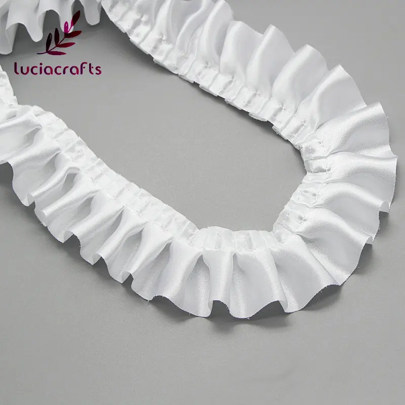 Lucia crafts 5y/8y 37 мм разноцветная кружевная ткань с отделкой лентами DIY шитье ручной работы одежда головной убор материалы для рукоделия U0104