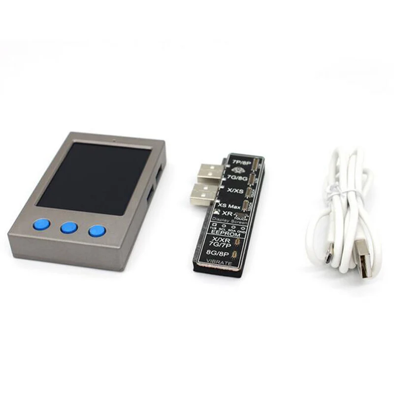 Жидкокристаллический датчик окружающего света W13, вибратор для ремонта IP-дисплея EEPROM, программатор для iPhone 7/7 Plus/8/8 Plus/X/XS Max, тестовые инструменты