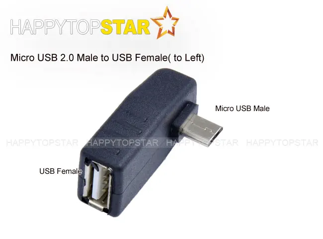 Переходник Micro USB 2 0 1 Папа (слева) угловой адаптер 480Mbs переходник зарядное
