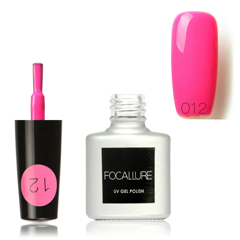 012 FOCALLURE, новинка, 7 мл, Гель-лак для ногтей, отмачивается, лак для ногтей, Гель-лак для ногтей, ультрафиолетовая лампа для маникюра, гель для ногтей - Цвет: 012