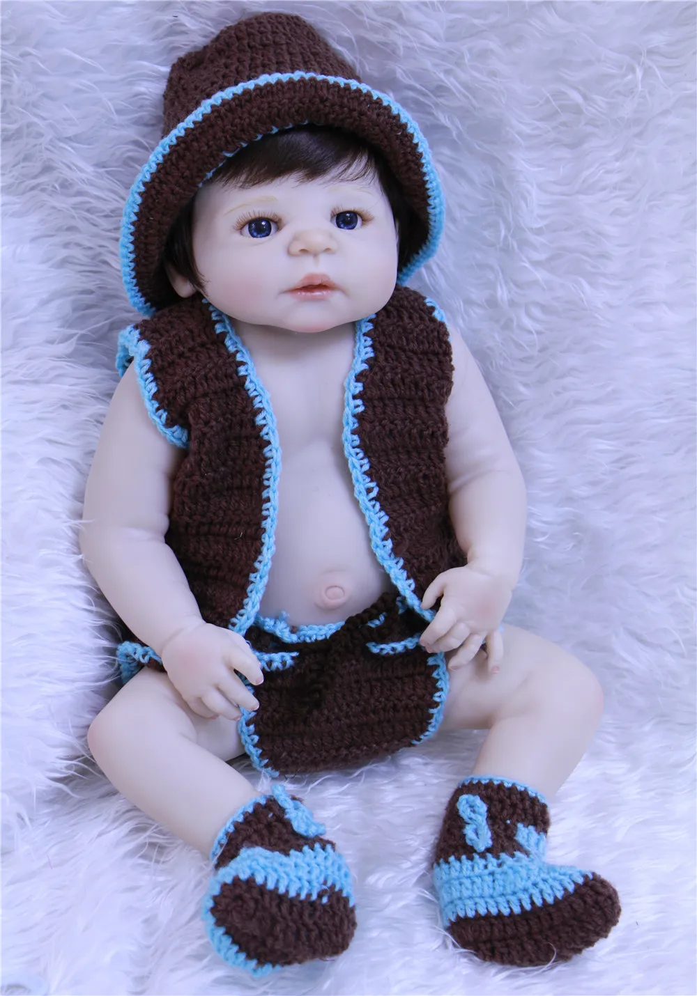 NPK 23 &quotкуклы Reborn полностью силиконовые куклы reborn babies alive поддельные bebes menino bonecas