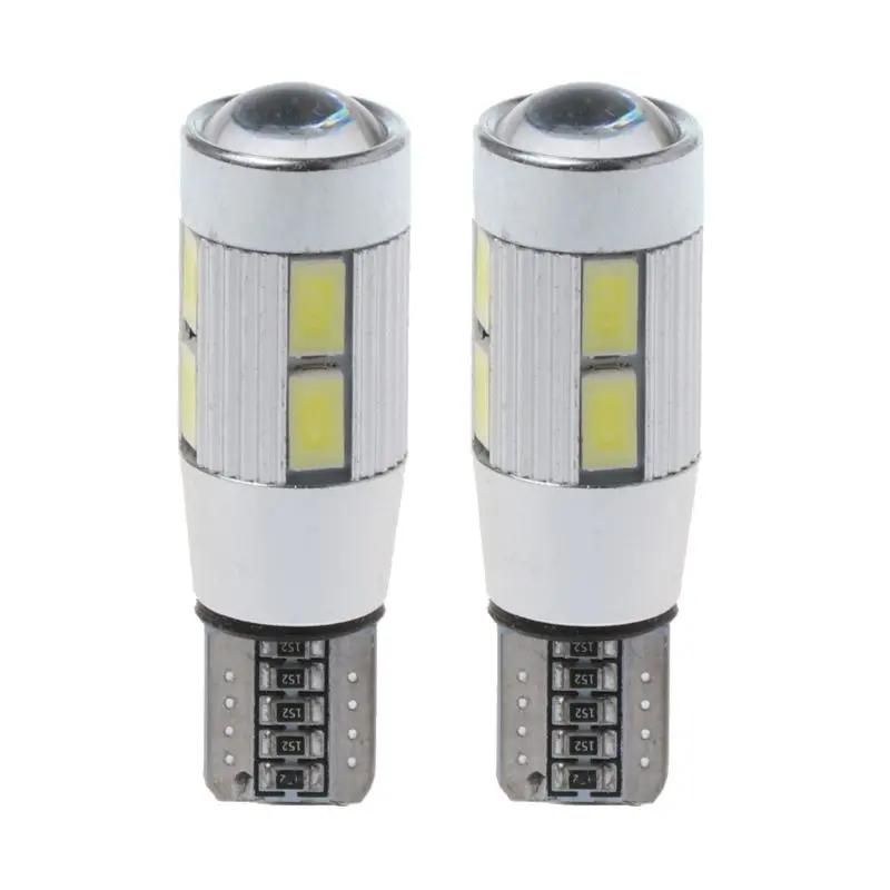 2 шт. T10 194 W5W 5630 LED 10 SMD Canbus без ошибок Автомобильные Боковые клиновидные огни