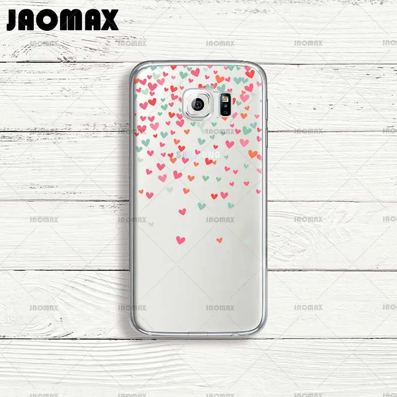 Jaomax розовый Бабочка Сердце чехол для телефона samsung Galaxy S7 S6 S5 S4 S3 Edge S8 Plus