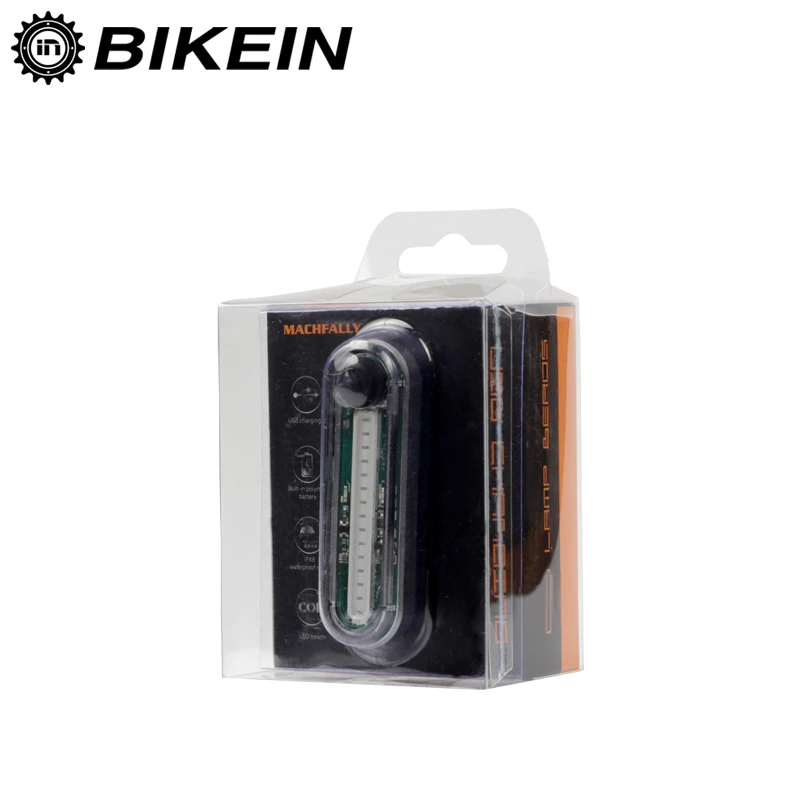 BIKEIN COB светодиодный велосипедный фонарь высокой яркости передний/задний