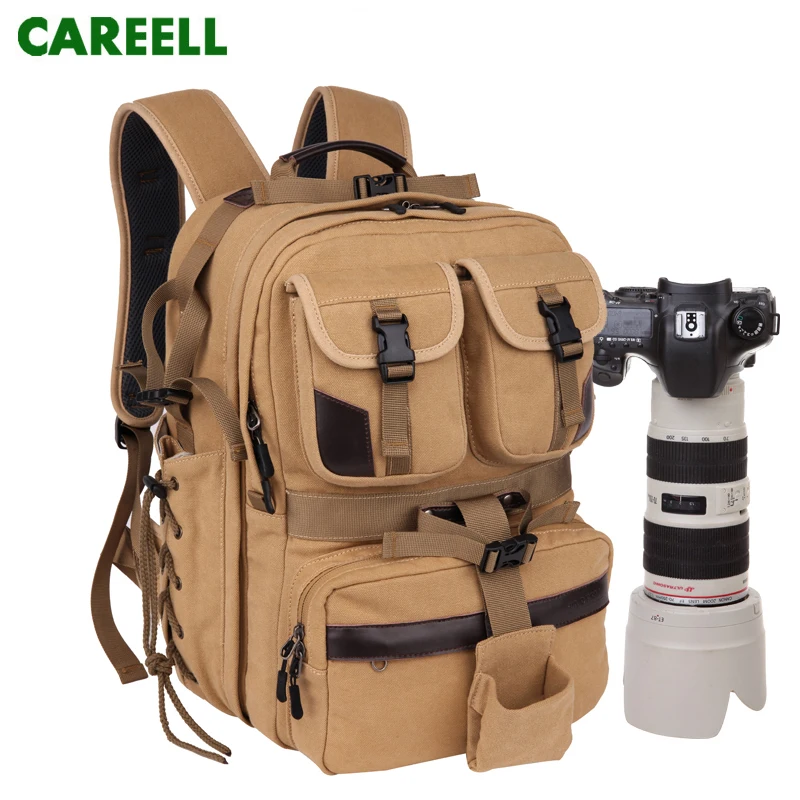 Водонепроницаемая камера сумка camera рюкзак CAREELL C007 дорожная камера рюкзак большой емкости сумка Видео Фото сумка для Canon/Nikon