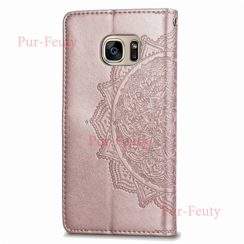 Чехол-кошелек с откидной крышкой для Samsung Galaxy S7 7S SM-G930fd-G930f чехол Edge G935 G935F G935FD