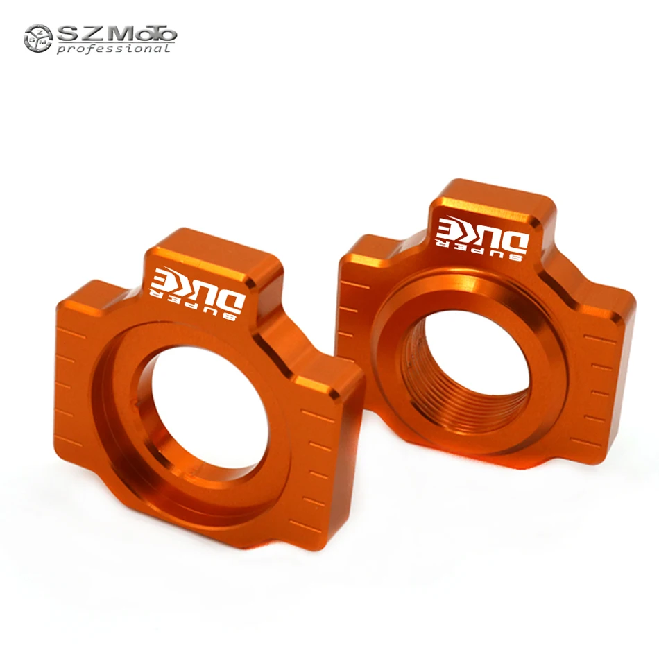 

Chain Adjuster Regulator Swingarm Slider For KTM 990 SUPERDUKE R 2007-2013 990SUPERDUKE Motorcycle Accessories CNC With Logo