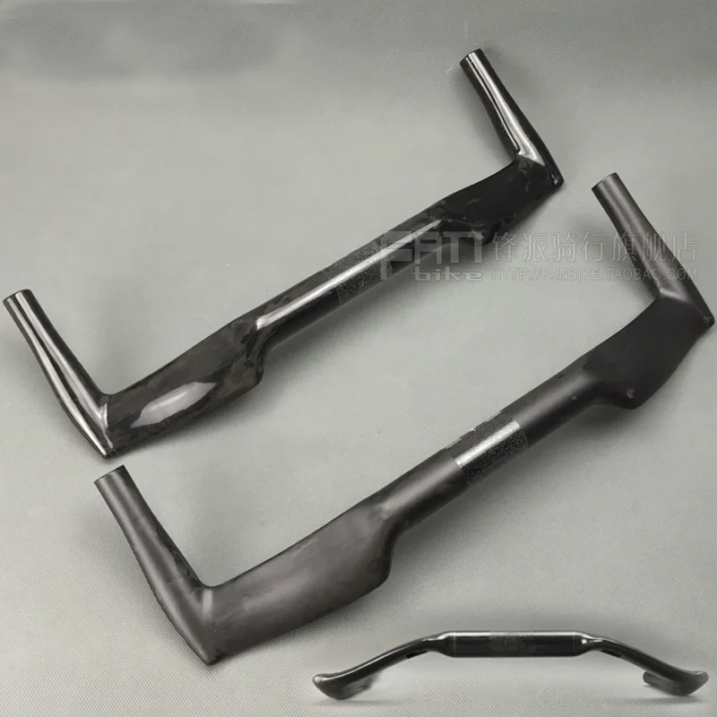 Полный углерода UD узор AERO Триатлон время судебного разбирательства руль TT Ширина 400/420/440 мм глянцевая/матовая 31,8 мм