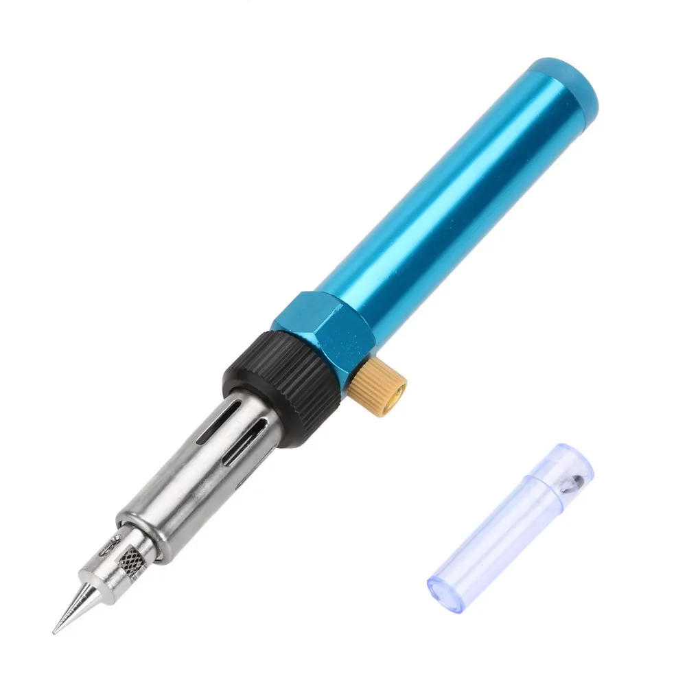 Adjustable Temperature Gas Soldering  Iron Cordless Welding Pen Burner Butane Blow Torch Solder Iron Hot Air Gun