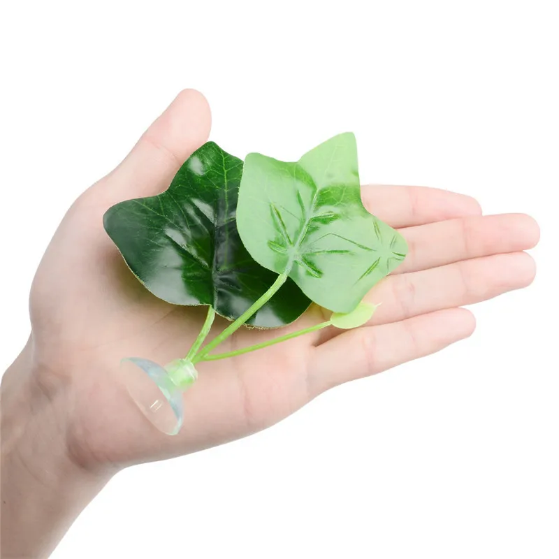 Аквариумный гамак для рыбы Betta искусственные листья аквариума растение декор