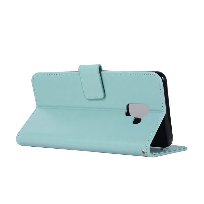 For Samsung Galaxy J6 Plus Case Flip Silicon Cover Leather Phone Bumper Prime 2018 Wallet | Мобильные телефоны и