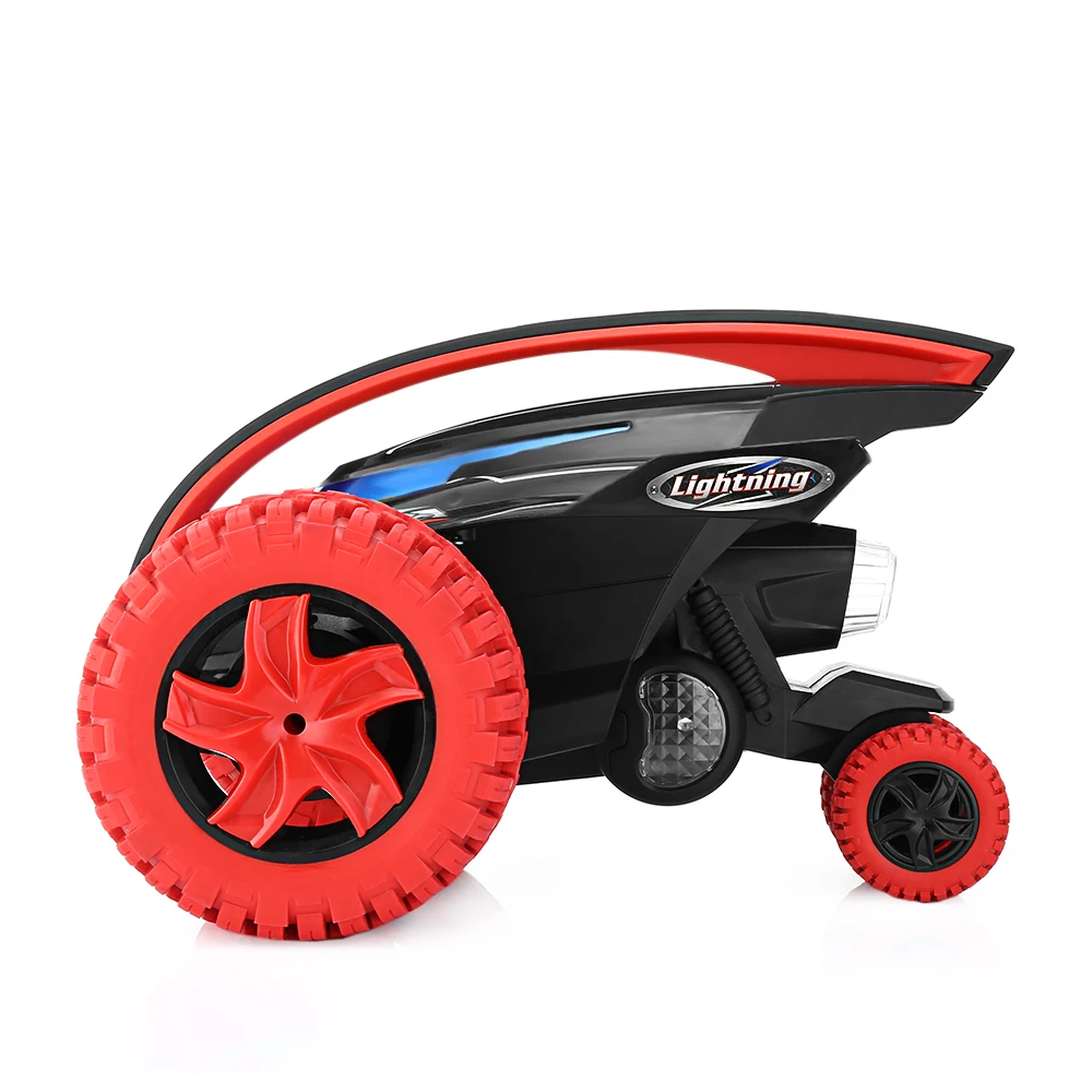 Flytec 015 RC автомобиль уникальный дизайн 360 градусов прыгающий вращение дьявол рыба
