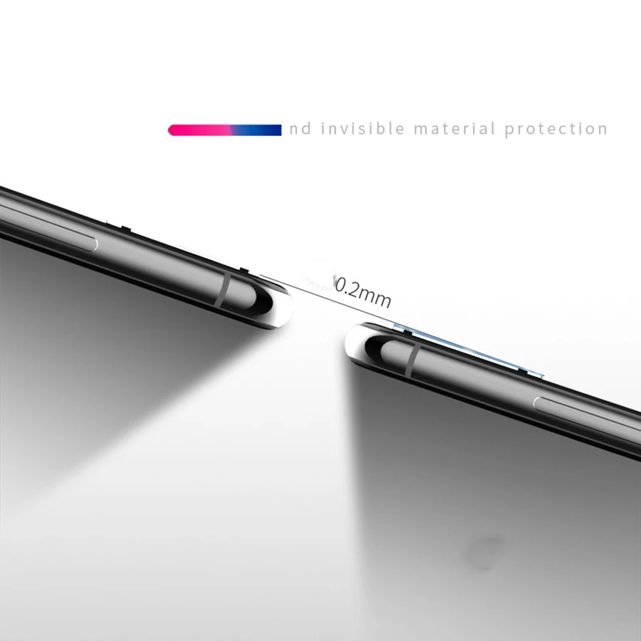 Dahaby для iPhone X 10 десять назад Камера объектив закаленное Стекло Экран протектор