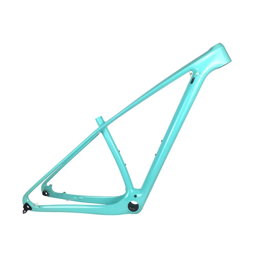 Celeste Color Spcycle Сверхлегкий 29er 27,5 er карбоновая MTB велосипедная Рама 650B Горный велосипед карбоновая рама совместима 142*12 мм и 135*9 мм 11 цветов - Цвет: Celeste Color