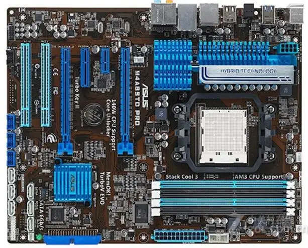 Для ASUS M4A89TD PRO оригинальный б/у Рабочий стол для AMD 890FX материнская плата разъем AM3