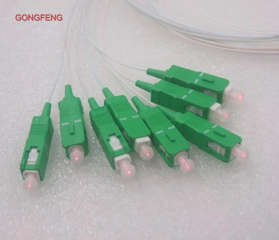 GONGFENG 10 шт. Новый 0 9 мм волоконно оптический дифференциальный SC/APC сплиттер разъем