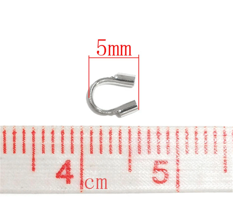 DoreenBeads 200 Серебристые защитные провода 5x5 мм (B06709) yiwu | Украшения и аксессуары