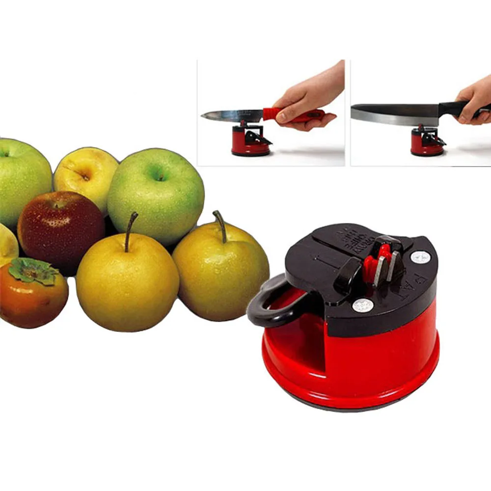 New Suction Knife Sharpener Manual Sharp Chef Kitchen Knives Sharpening Tool Scissors Sharpner Easy to Use | Дом и сад