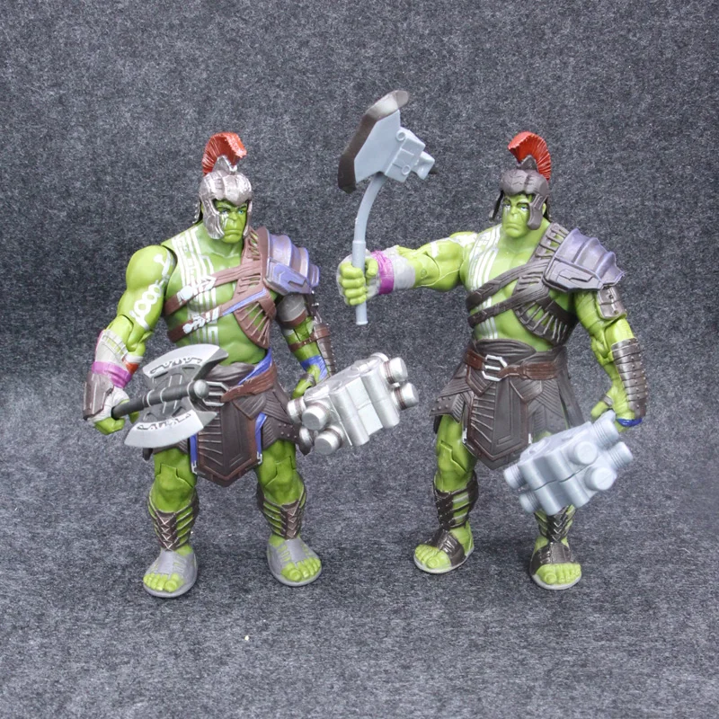 Мстители Марвел ТОР 3 Ragnarok Action фигурка Хаммер боевой топор Гладиатор Халк BJD