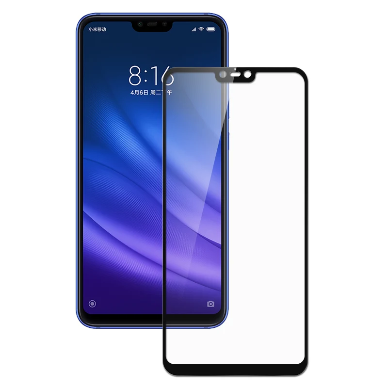 MAKAVO 2 шт. для Xiaomi Mi 8 Lite закаленное стекло полное покрытие Защитная пленка экрана Mi8
