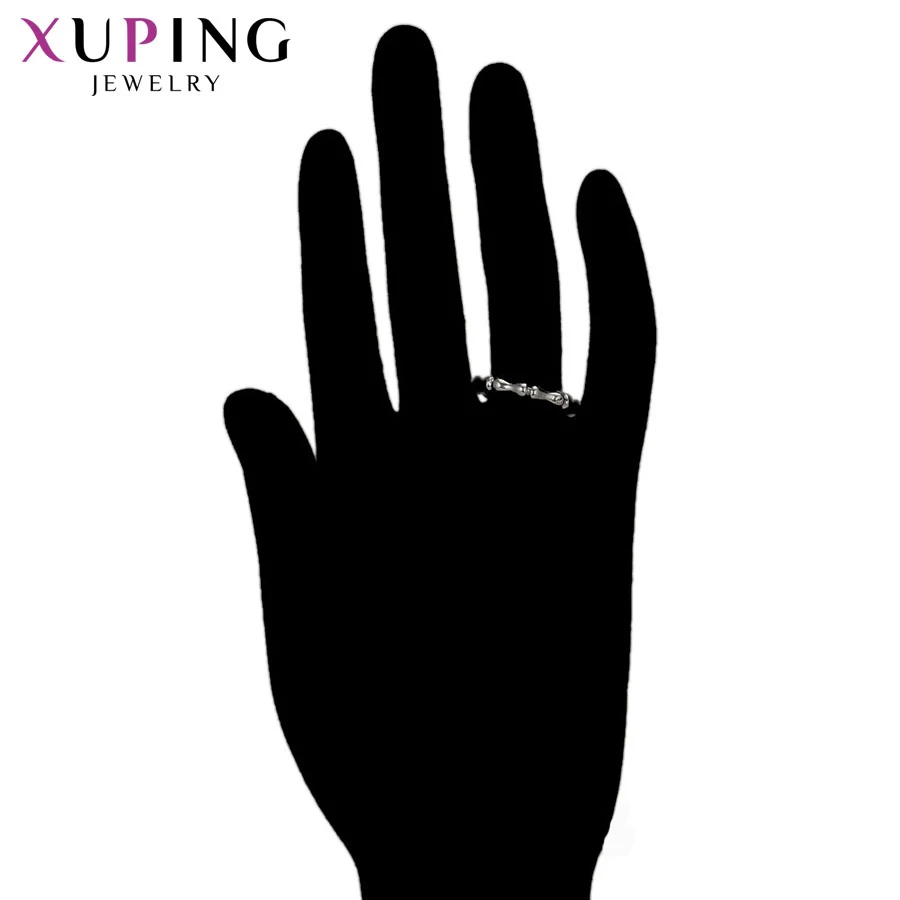 

11.11 Deals Xuping Newest Stainless Steel Ring Fashion Jewelry Unisex Best Birthday Gifts S178.3-16002