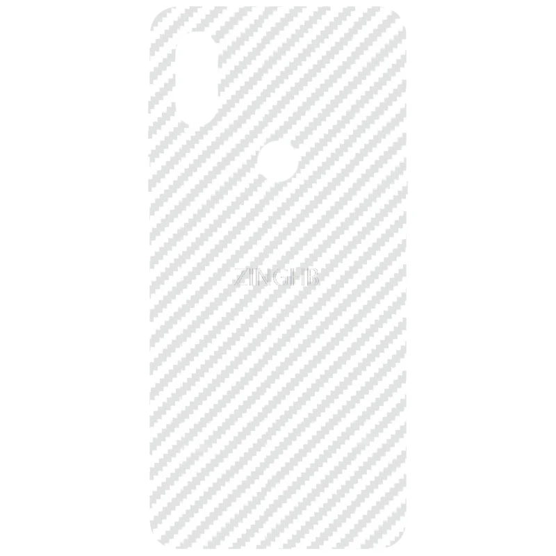 2 Pcs/lot Back Carbon Fiber Sticker for Xiaomi Mi Mix 3 6.39&quot Clear Ultra Thin Slim Fit Protective Film Cover Case | Мобильные