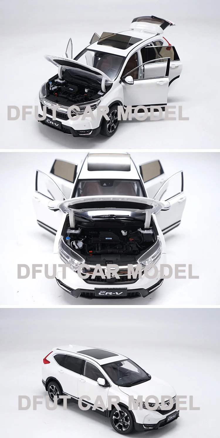 Литая 1:18 игрушка из сплава CRV SUV Honda модель автомобиля Детские Игрушечные Машинки оригинальные авторизованные подлинные детские игрушки
