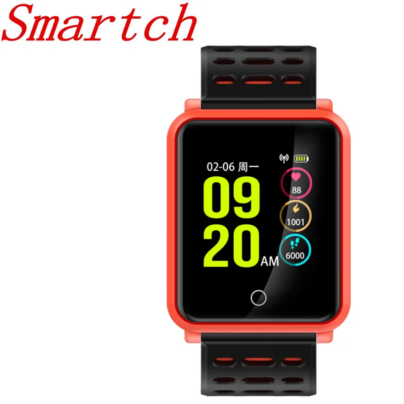 Smartch N88 Смарт часы Беспроводной IP68 Водонепроницаемый сердечного ритма крови