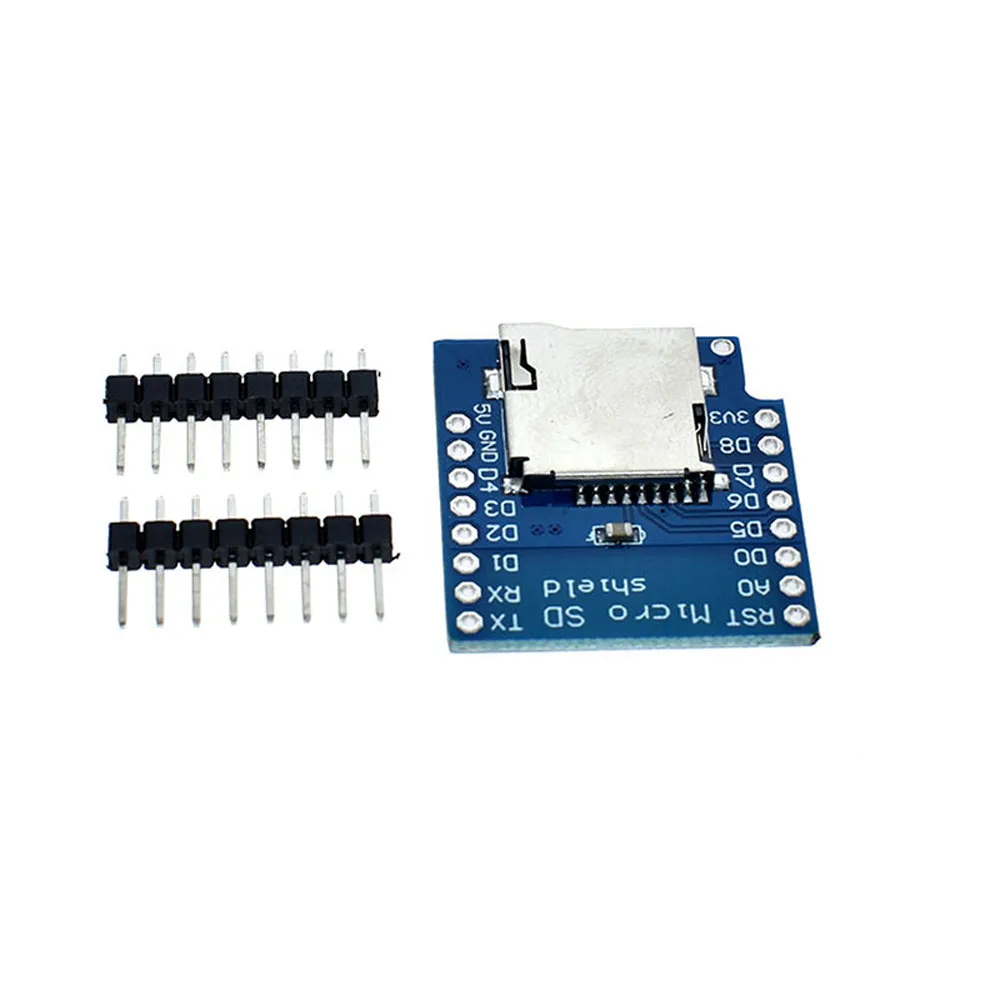 Плата расширения памяти Micro SD для D1 MINI TF Card защитный модуль SPI MINI|Интегральные
