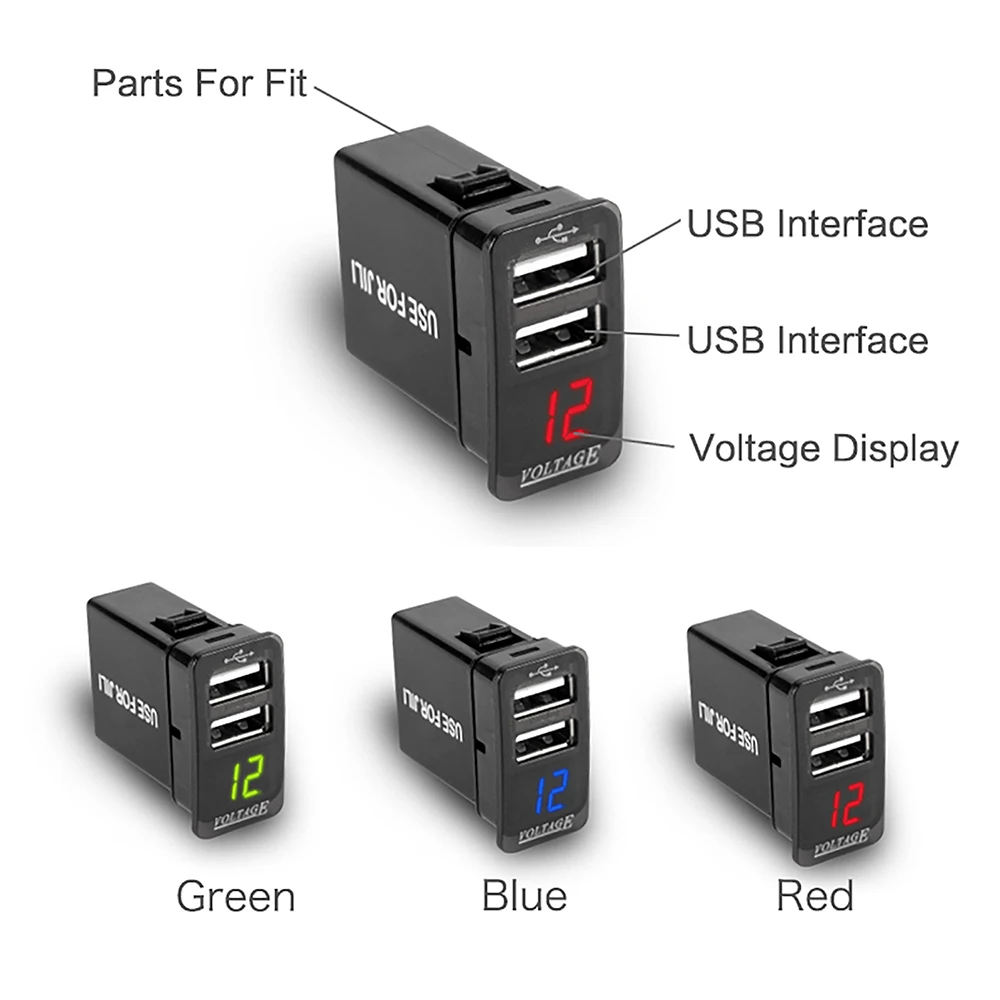 Автомобильное зарядное устройство с двумя USB портами 12 В/4 2 А|Зажигалка| |