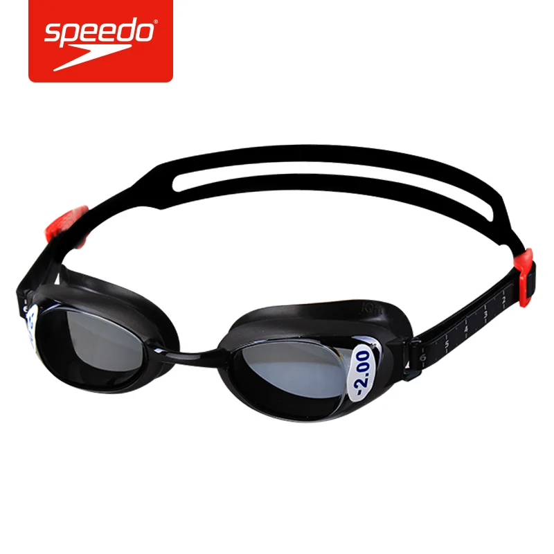 Speedo мульти рецепт оптическая близорукость очки Силиконовые PC линзы анти-туман