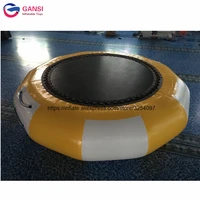 water play equipment air bouncer inflatable trampoline with ce approvedcheap inflatable water trampoline for summer