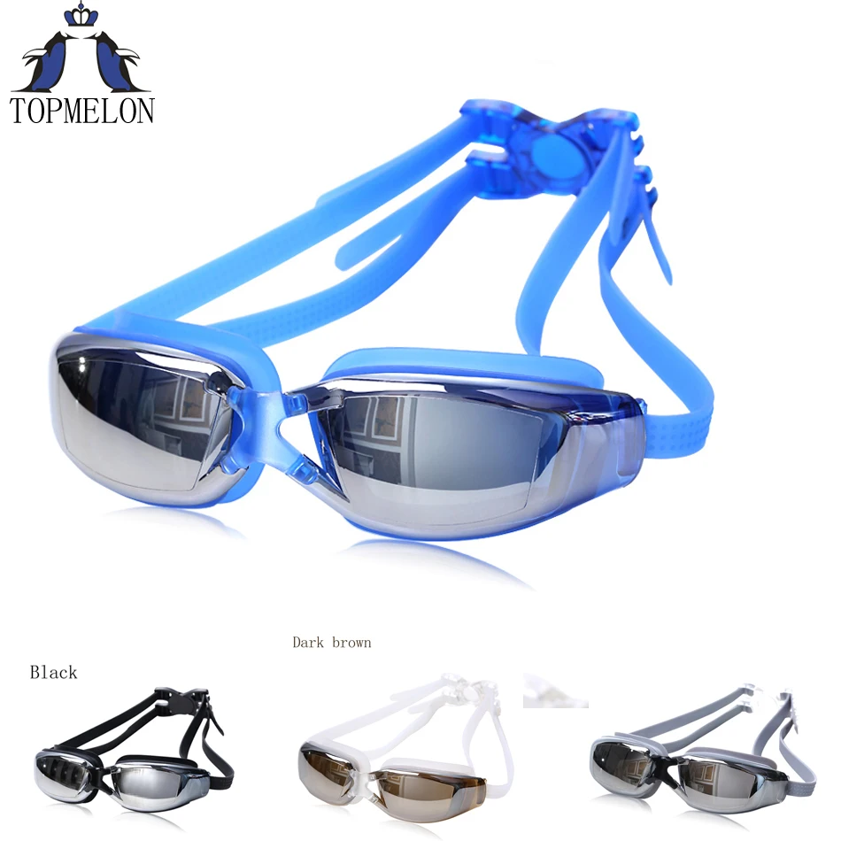 Плавательные очки Новые мужские и женские противотуманные УФ-Защитные