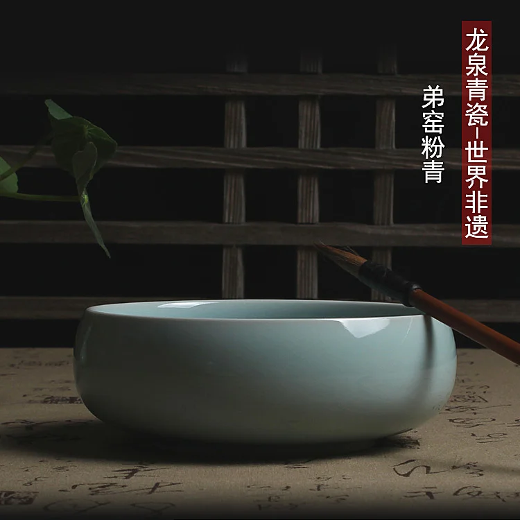 Ning цуй Ge Longquan цвет морской волны мыть ретро канцелярские творческий керамическая