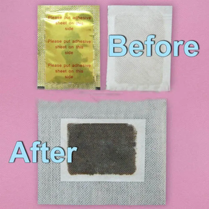 

10 PCS Good Detox Foot Pad Patch Detoxify Toxins Adhesive Keeping Fit Health Care