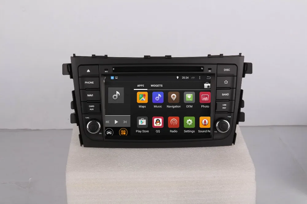 Восьмиядерный ips экран Android 9 0 автомобильный DVD gps Радио Навигация для Suzuki Celerio 2014