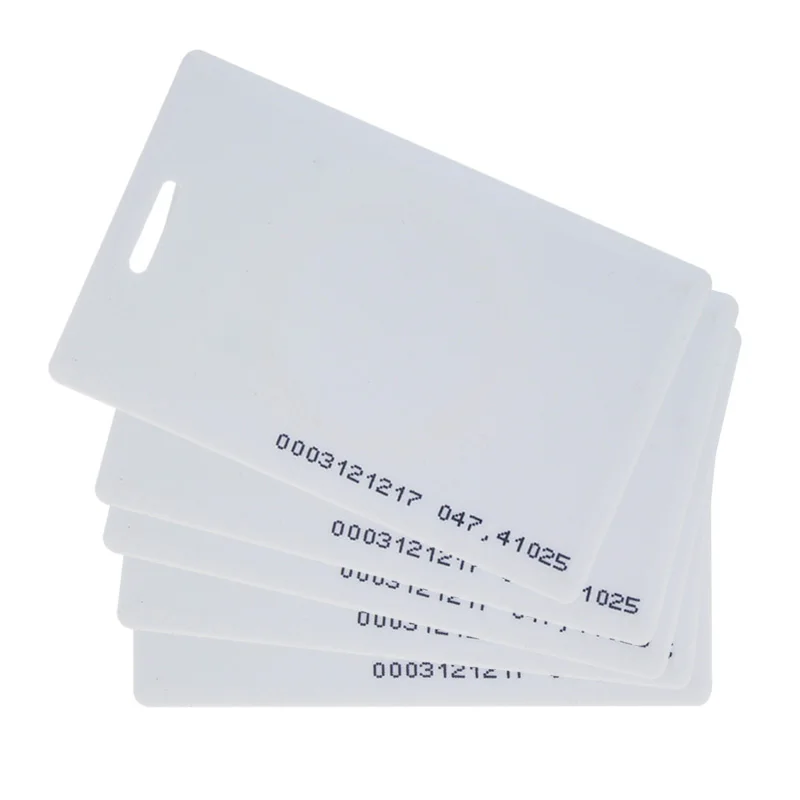 Смарт карта TK4100 125 кГц толстая rfid идентификация близость 1 8 мм контроля доступа с