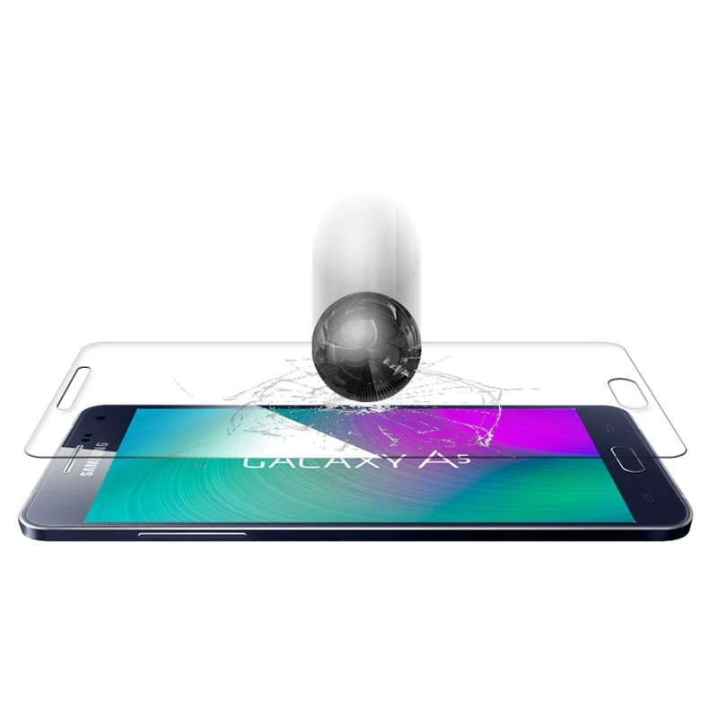 HD закаленное стекло для samsung Galaxy A5 2015 A 5 A500 A500f A500h A500fu SM Защитная передняя ЖК пленка