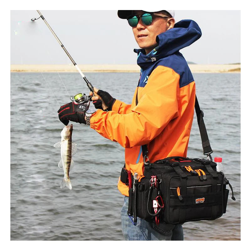 Высокое качество 4 цвета уличная сумка для рыбы многофункциональная на плечо