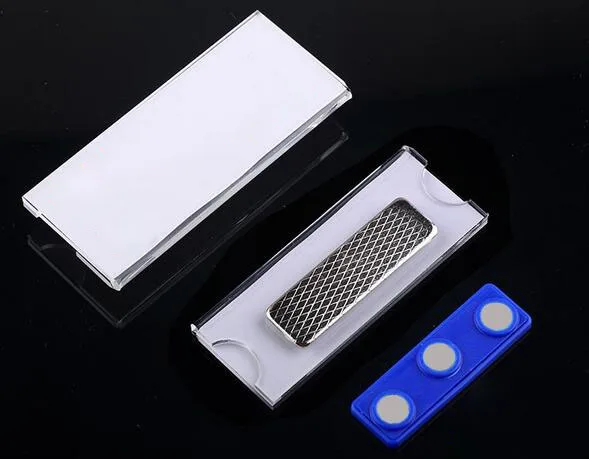 Магнитный логотип на заказ 60*20 мм|chest badge|id card holder badgestudent id badge |