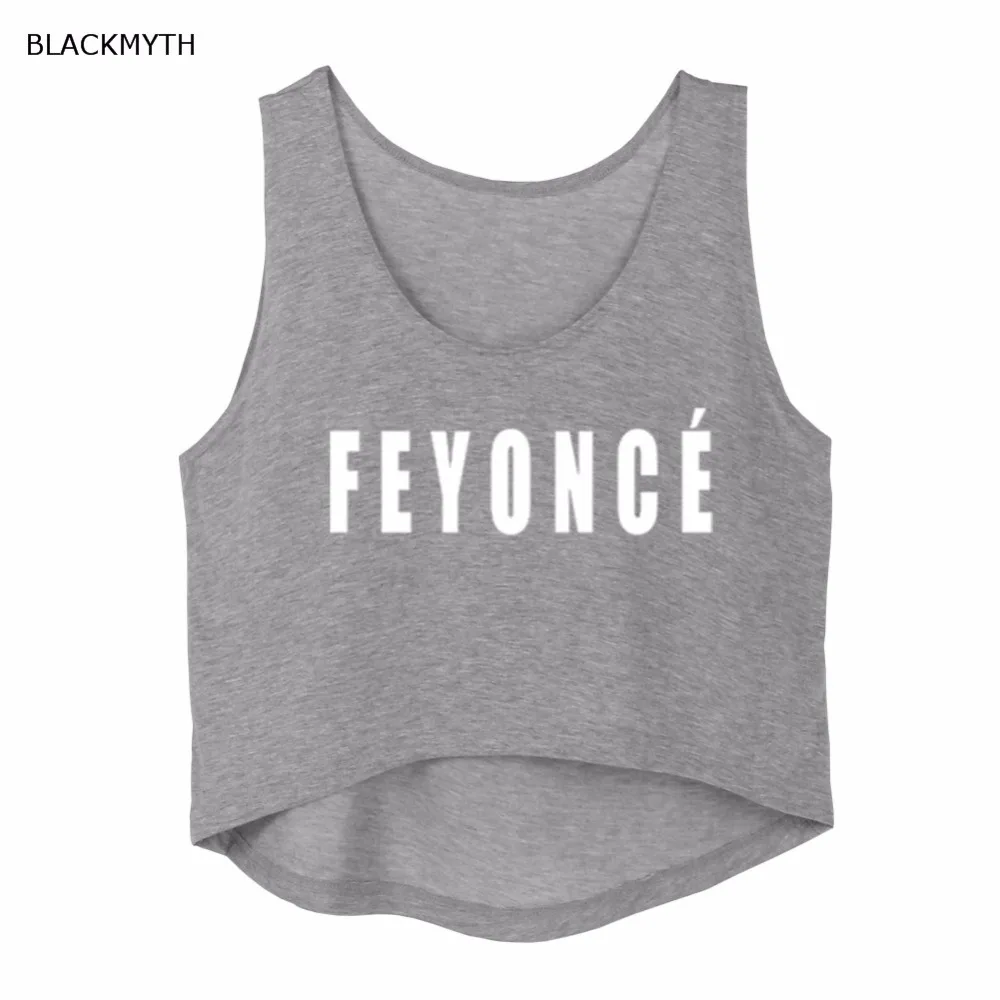 Blackmyth feyonce с буквенным принтом черный серый Для женщин круглым вырезом Рубашки