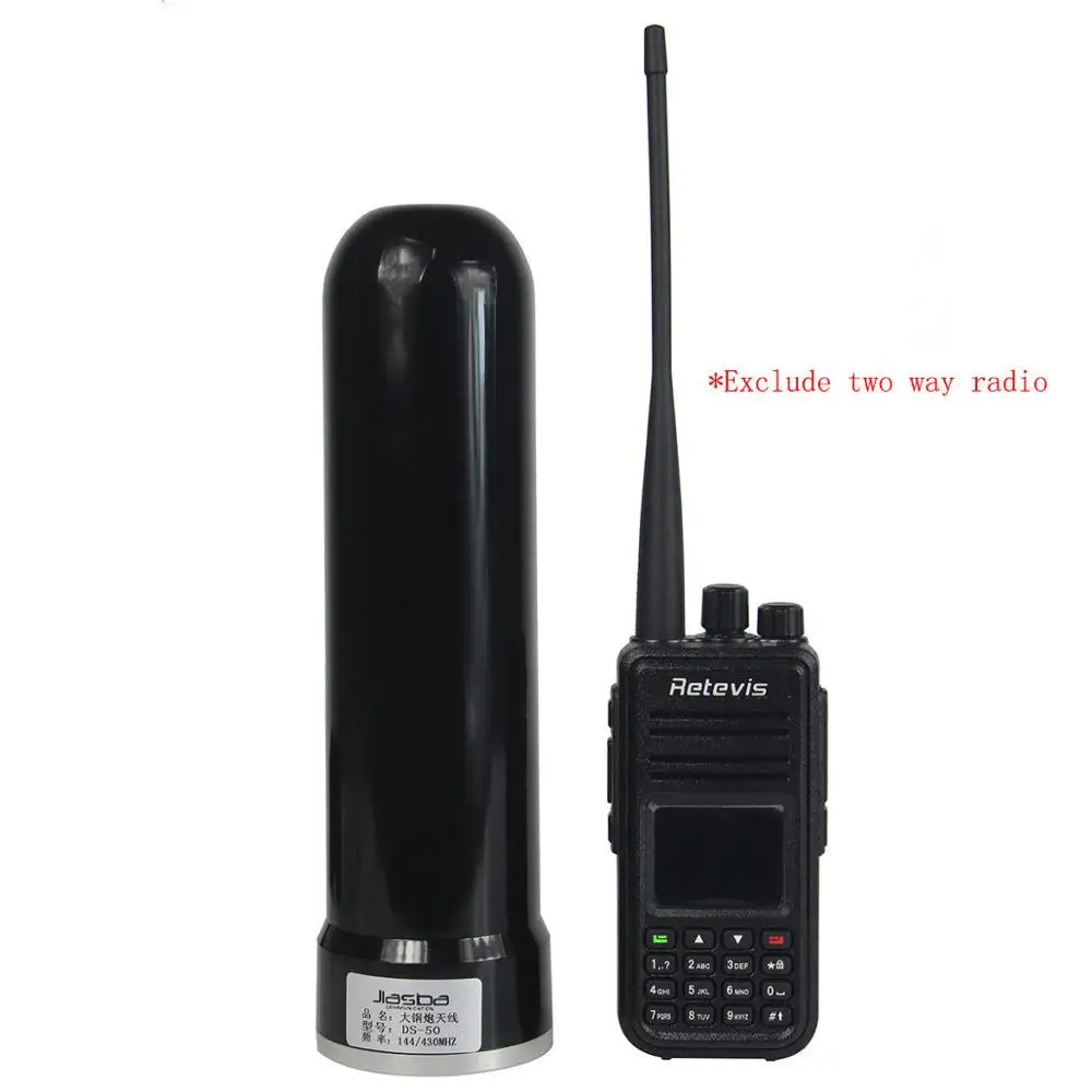 JISIDA DS 50 VHF + UHF PL259/SL16 Male для мобильной автомобильной радиоантенны 2.0dbi/3.5dBi|uhf pl259|vhf
