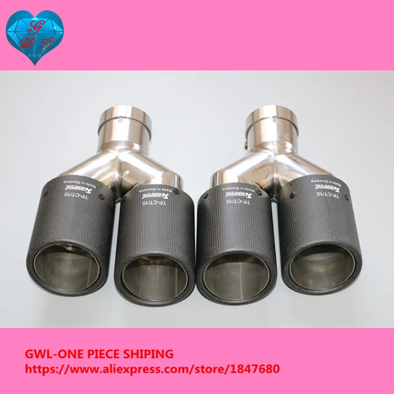 Продажа с фабрики y Стиль глушитель автомобиля модифид Насадка На выхлопную