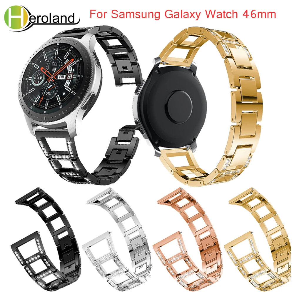 Hotnew для Samsung Galaxy Watch 46 мм браслет ремешок часов Huami 2S Нержавеющая сталь замена